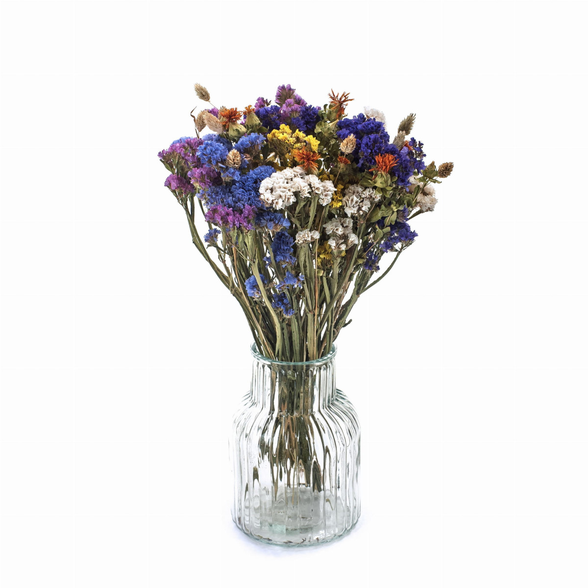 Kytica sušených kvetov Meadow – limonka, šafran, phalaris