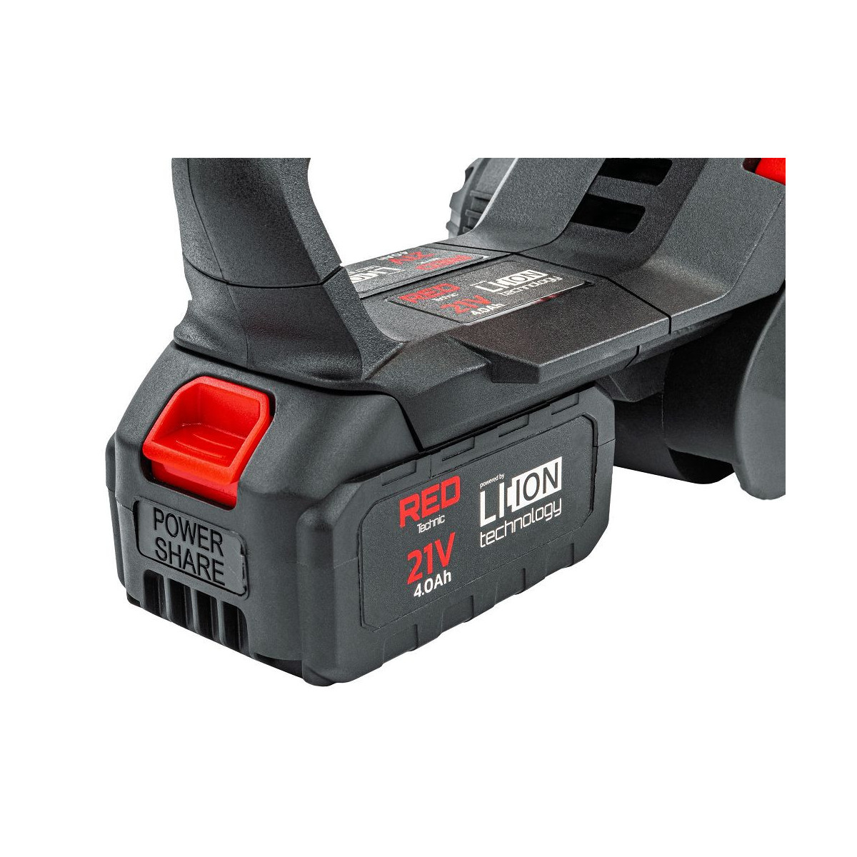 Ferăstrău cu lanț cu acumulator RTPAK0124 | 21V | 12" | 2× 4000 mAh