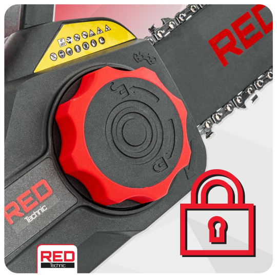 Ferăstrău cu lanț cu acumulator RTPAK0124 | 21V | 12" | 2× 4000 mAh