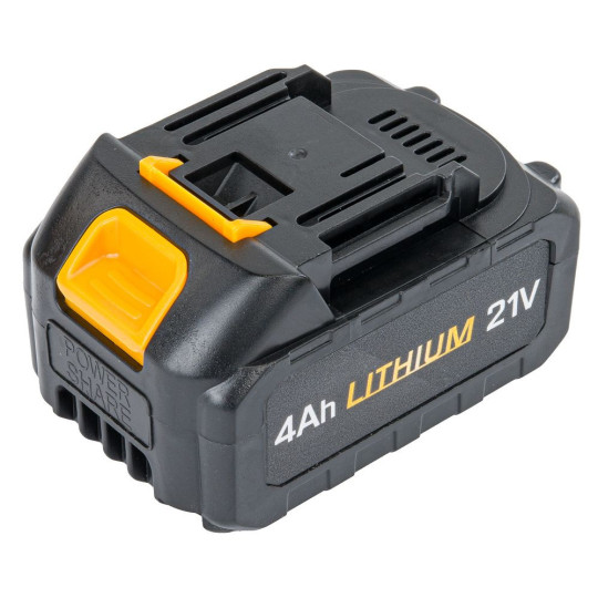 Ferăstrău cu lanț cu acumulator Powermat PM-MPA-4AHM | 21V | 12" | 2× 4000 mAh