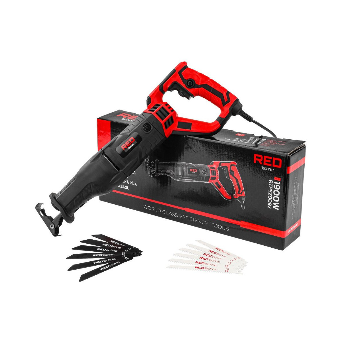 Fierăstrău electric cu sabie Powermat PM-PSZ-1800T | 1800W | 12× lame