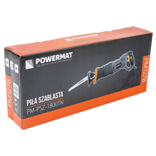 Pânza electrică cu sabie Powermat PM-PSZ-1800TN | 1800W | 20× lame