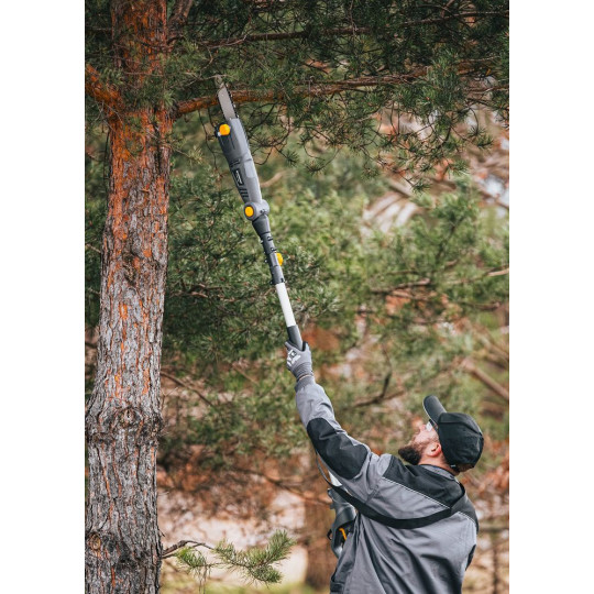 Pânză electrică cu lanț pe telescop Powermat PM-EPW-1000 | 1000W | telescopic 240 cm