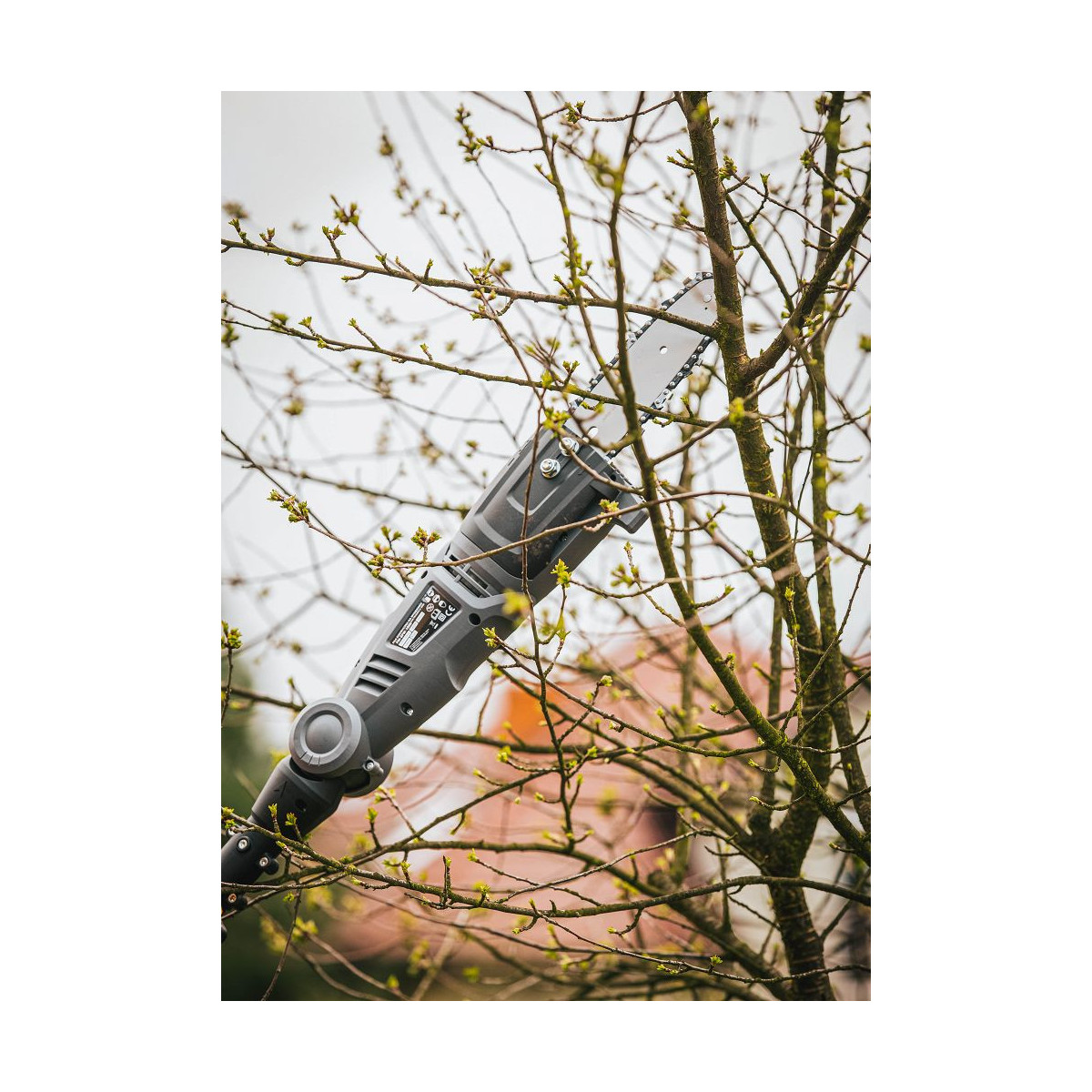 Pânză electrică cu lanț pe telescop Powermat PM-EPW-1000 | 1000W | telescopic 240 cm