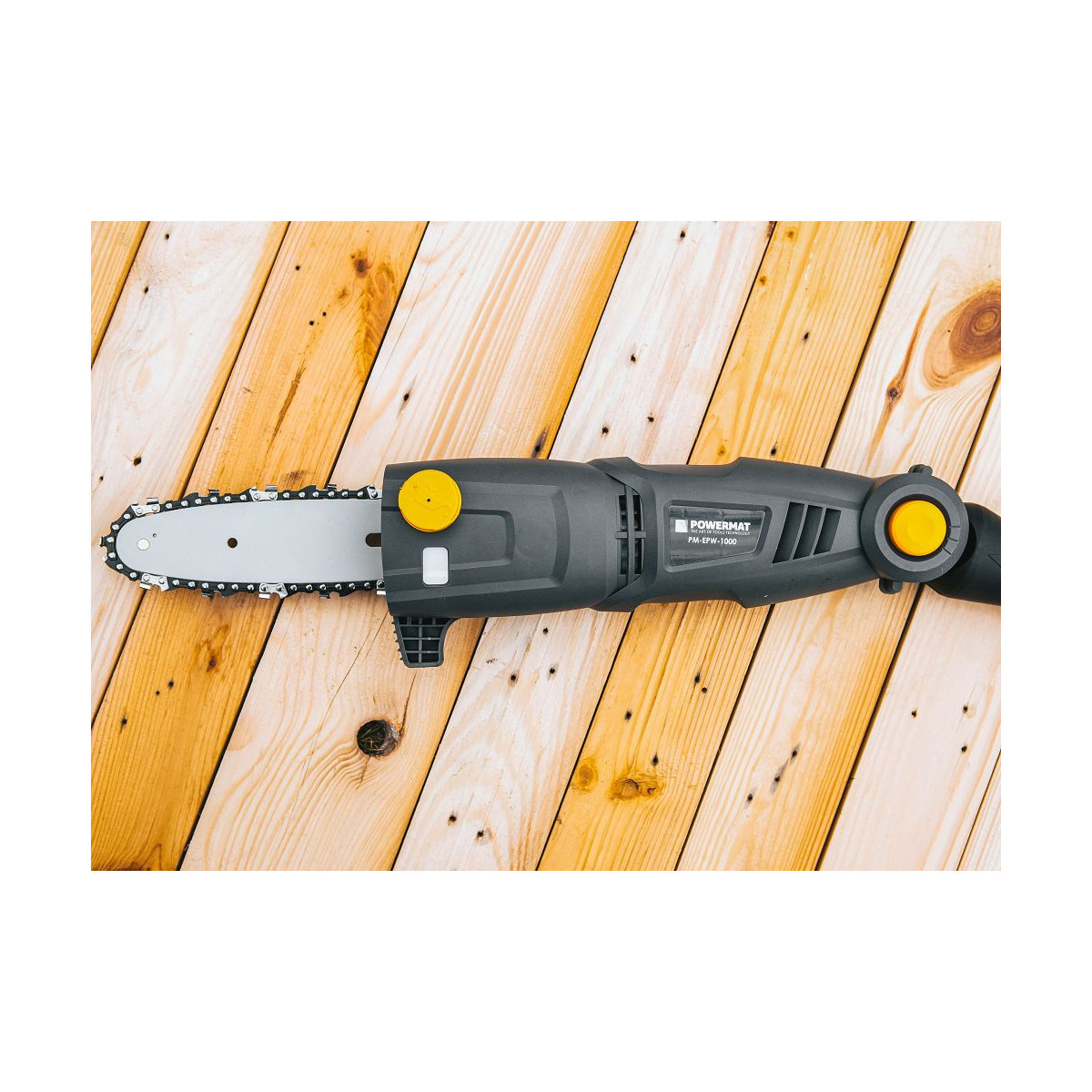 Pânză electrică cu lanț pe telescop Powermat PM-EPW-1000 | 1000W | telescopic 240 cm