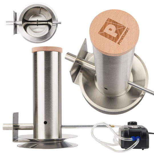 Generator de fum pentru afumătoare PM-GD-87T | 1,1 L | cu pompă electrică