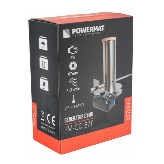 Generator de fum pentru afumătoare PM-GD-87T | 1,1 L | cu pompă electrică