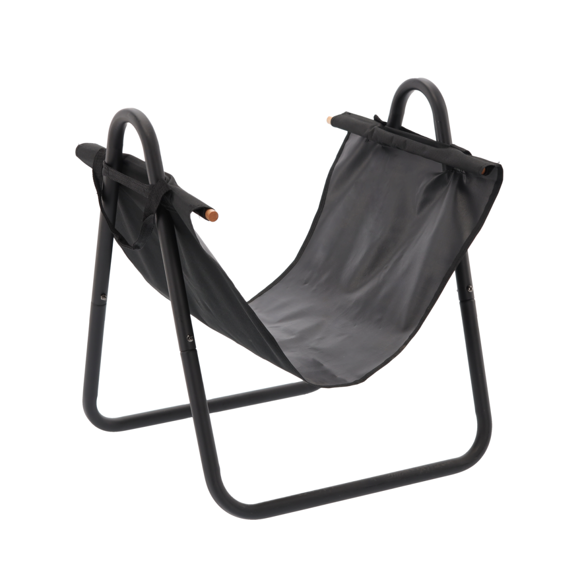 Suport metalic pentru lemne cu geantă portabilă