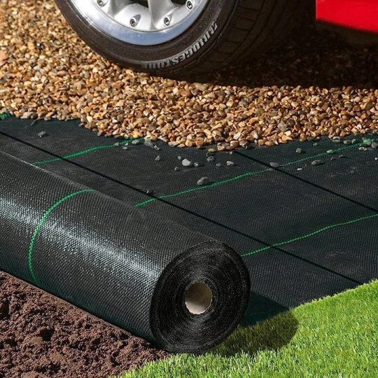 Practică țesătură agricolă de culoare neagră 70g/m 0,4x50m