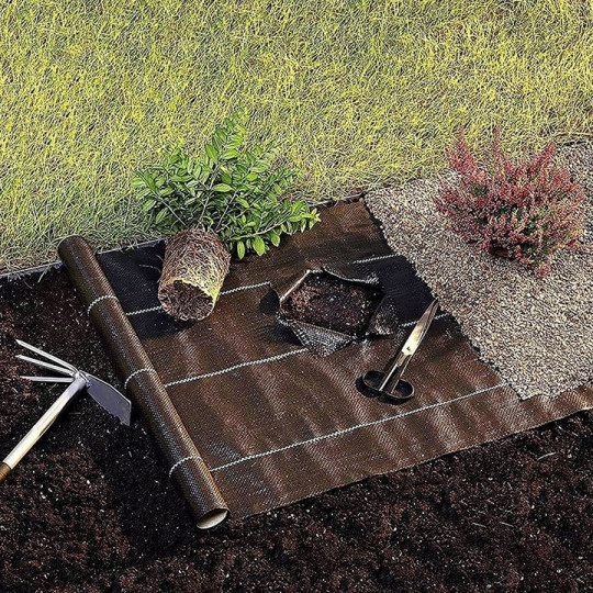 Țesătură agricolă practică de culoare neagră 70g/m 0,8x50m