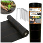 Țesătură agricolă pentru grădină de culoare neagră 135g/m2, 2,2x100