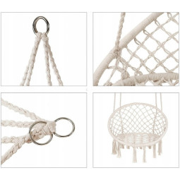 Nevăstușă neagră cu cuib de 80 cm și perna gri deschis.