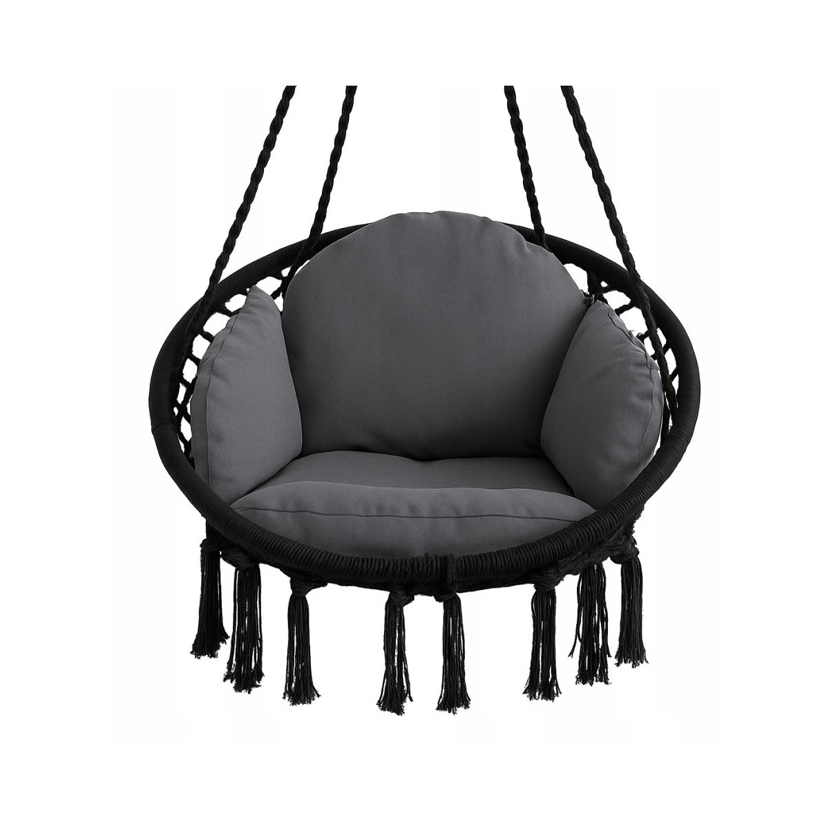 Hârtă de cocor negru de 80 cm cu pernă gri închis