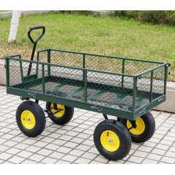 Vozícuri de grădină de calitate, de culoare verde, 300 kg