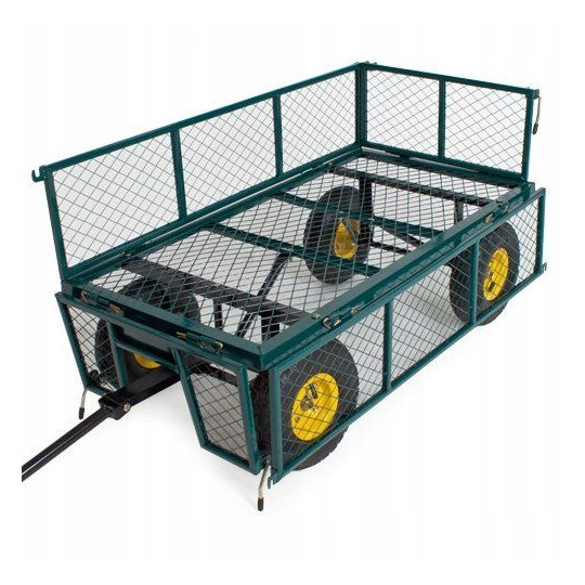 Vozícuri de grădină de calitate, de culoare verde, 300 kg