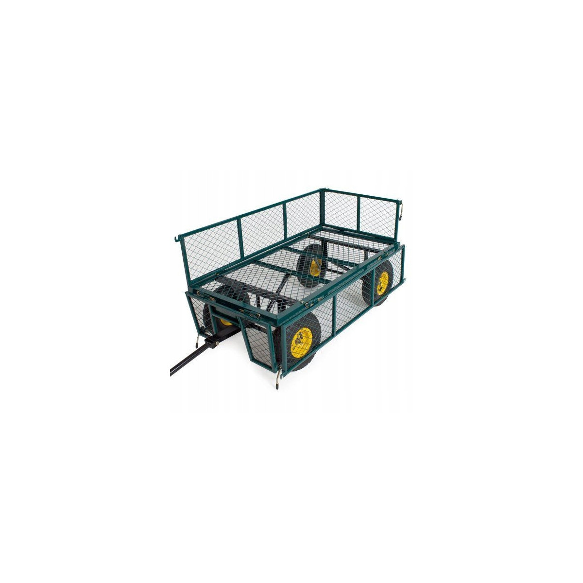 Vozícuri de grădină de calitate, de culoare verde, 300 kg