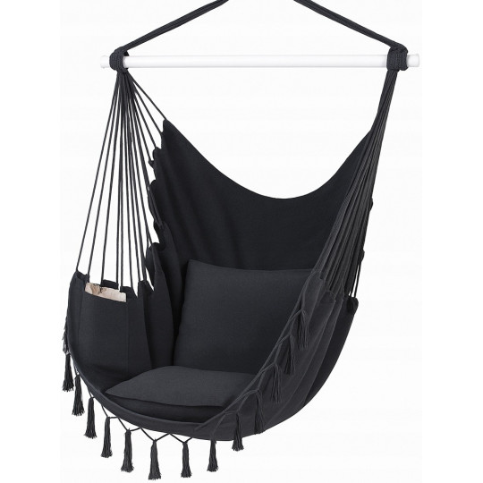 Leagăna de grădină suspendată + 2 perne 100 cm