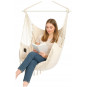 Hamac suspendat pentru grădină bej, 100 cm