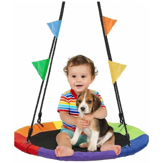 Cuib pentru berze de 80 cm, de culoare albastră