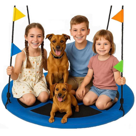 Cuib pentru berze de 80 cm, de culoare albastră