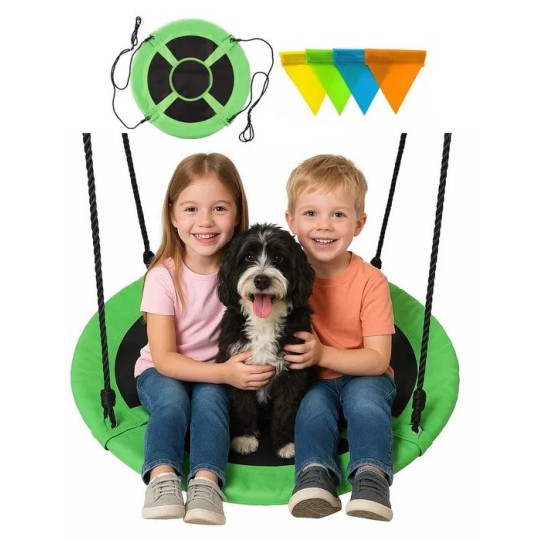 Cuib de stork verde 80cm