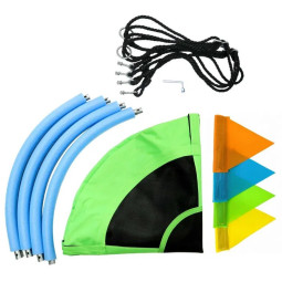 Cuib de stork colorat cu diametrul de 100 cm