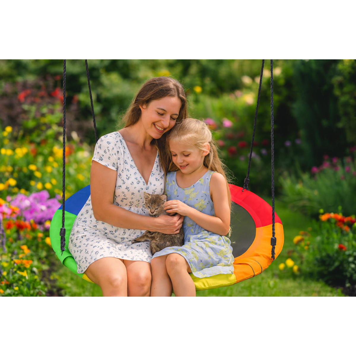 Cuib de storki mare 120cm - colorat