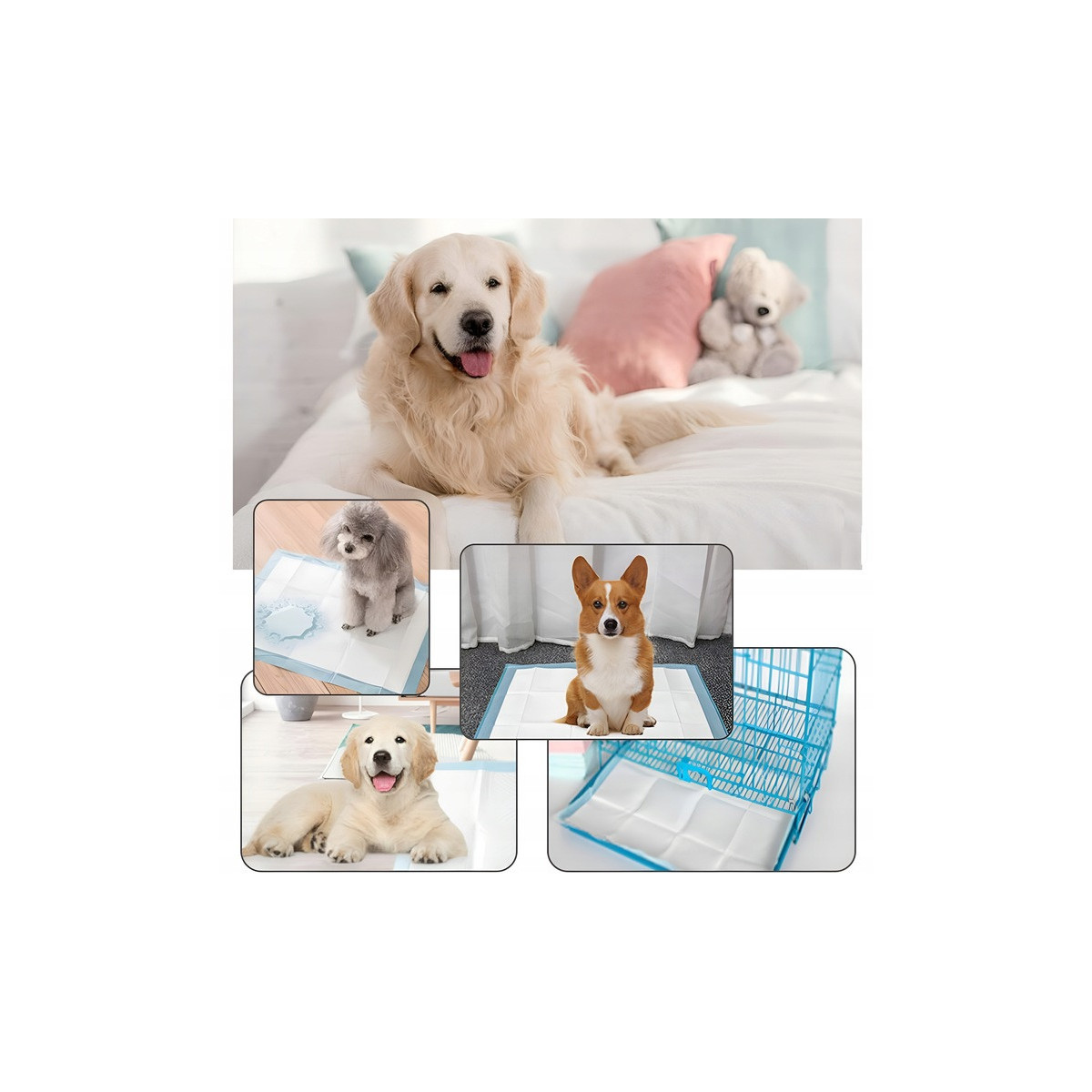 Saltele de antrenament pentru animale, dimensiune L - 60x60