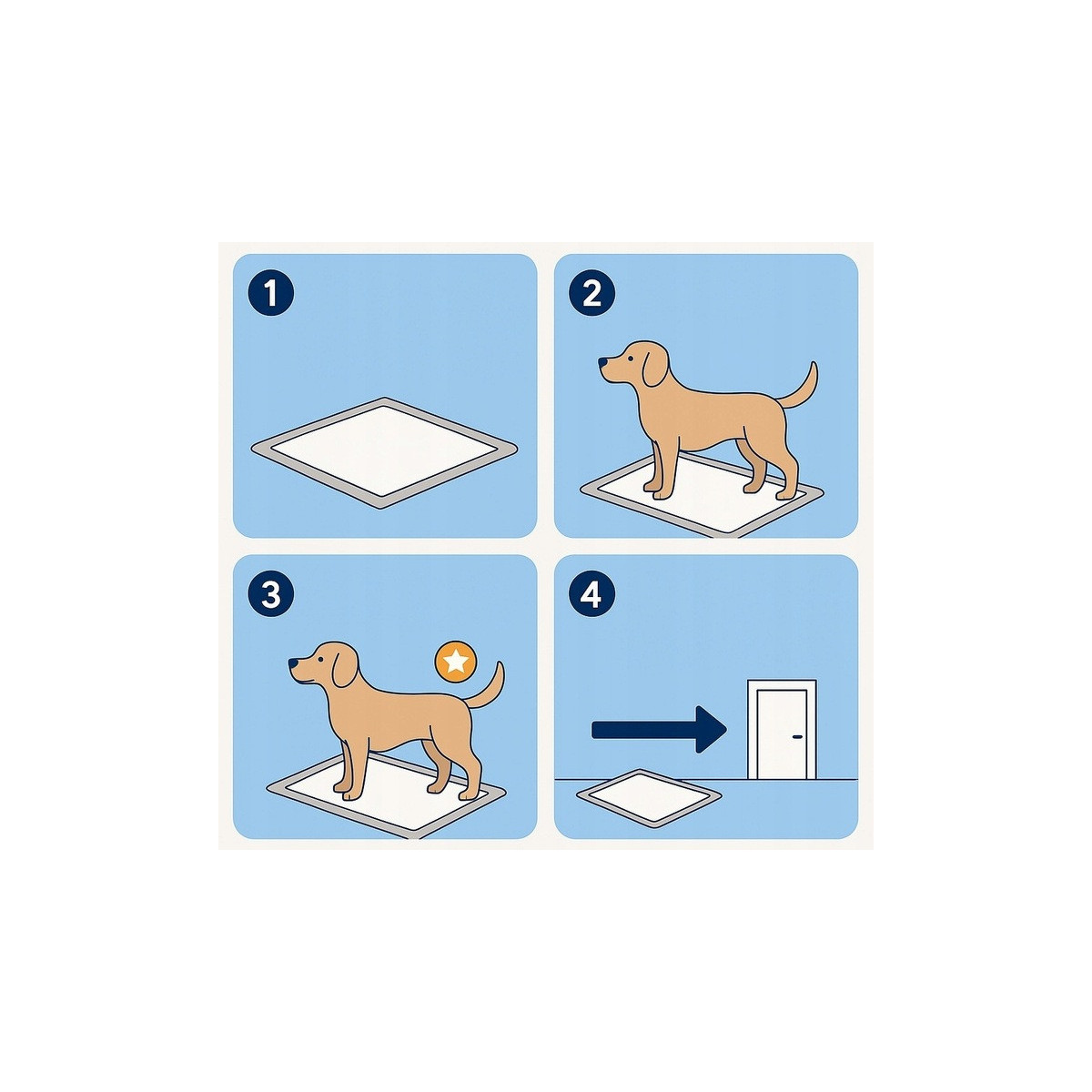 Saltele de antrenament pentru animale, dimensiune L - 60x60