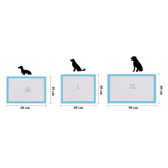 Saltele de antrenament pentru animale, dimensiune L - 60x60