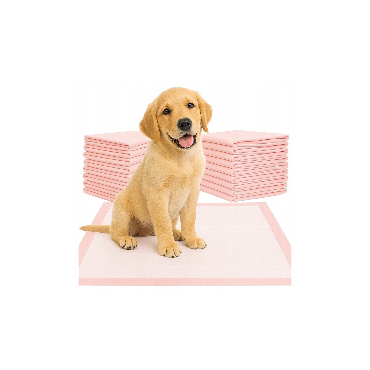 Saltea de antrenament pentru câini sau pisici, de culoare roz, mărimea XL - 60x90