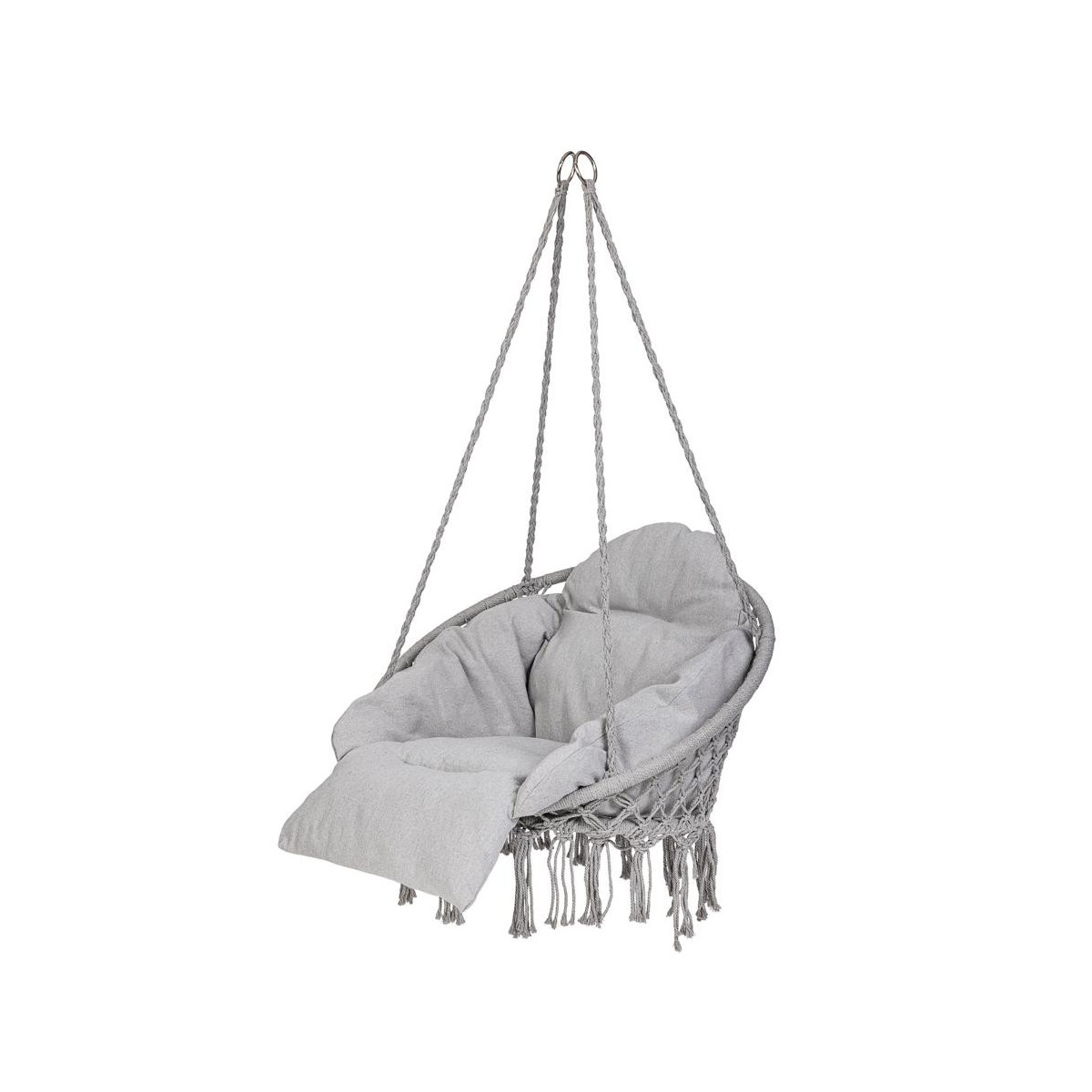 Sărăcia ciorilor gri, 80 cm, cu pernă mare de gri deschis