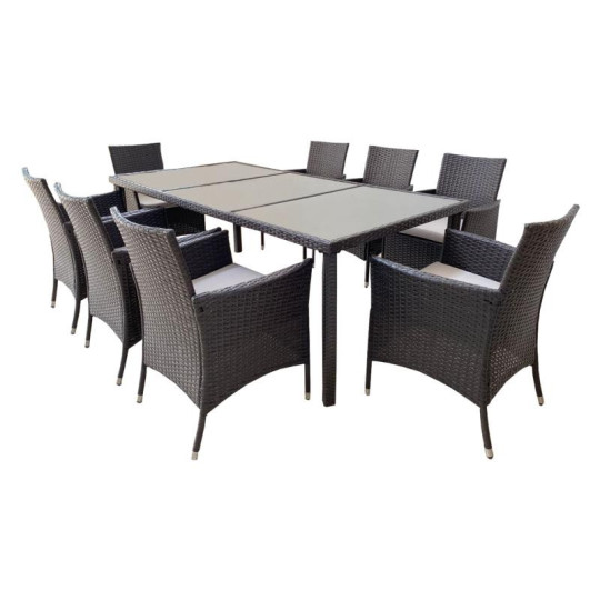 Mobilier de grădină din ratan