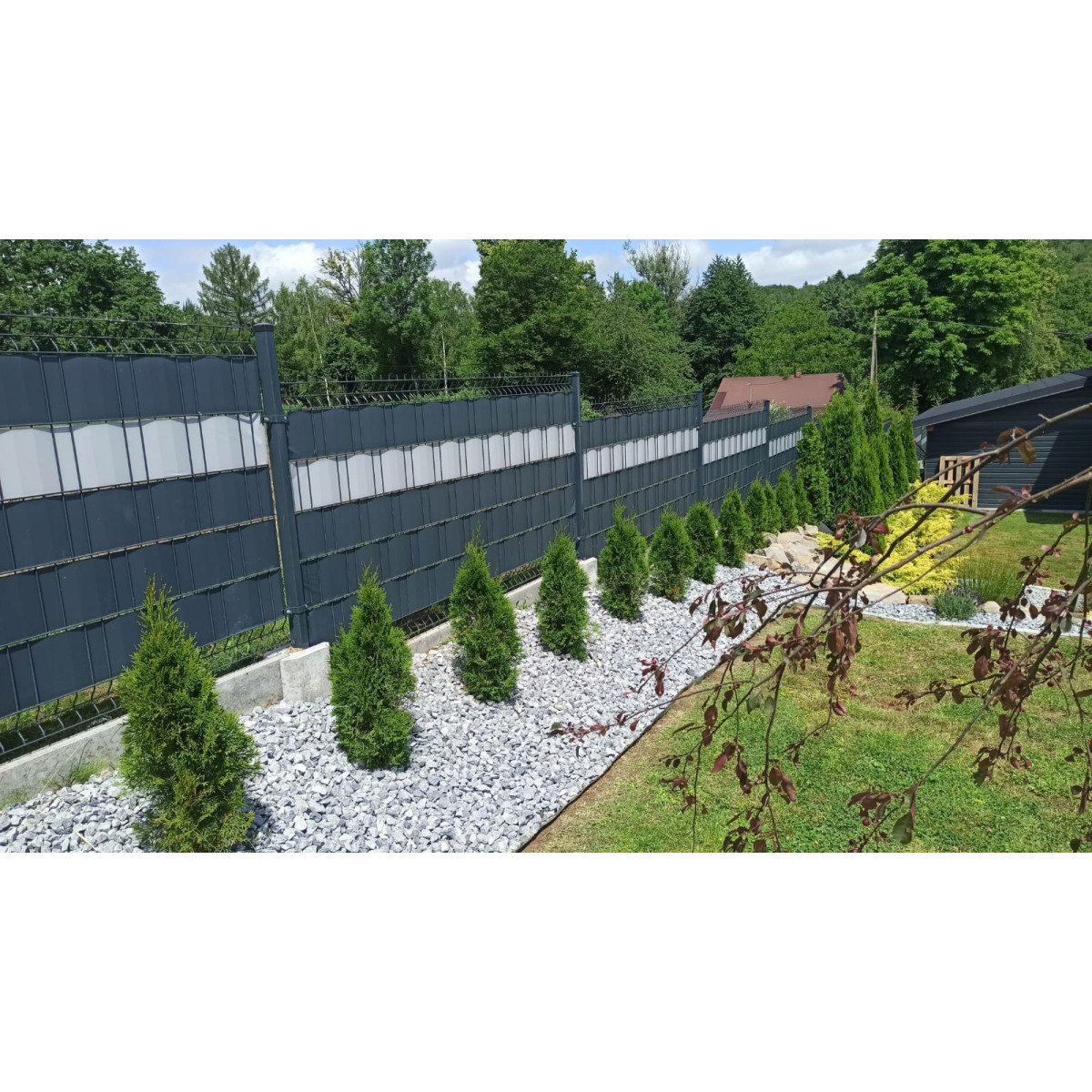 Clipuri de schimb pentru montarea benzii de acoperire, 20 buc, 19cm, gri