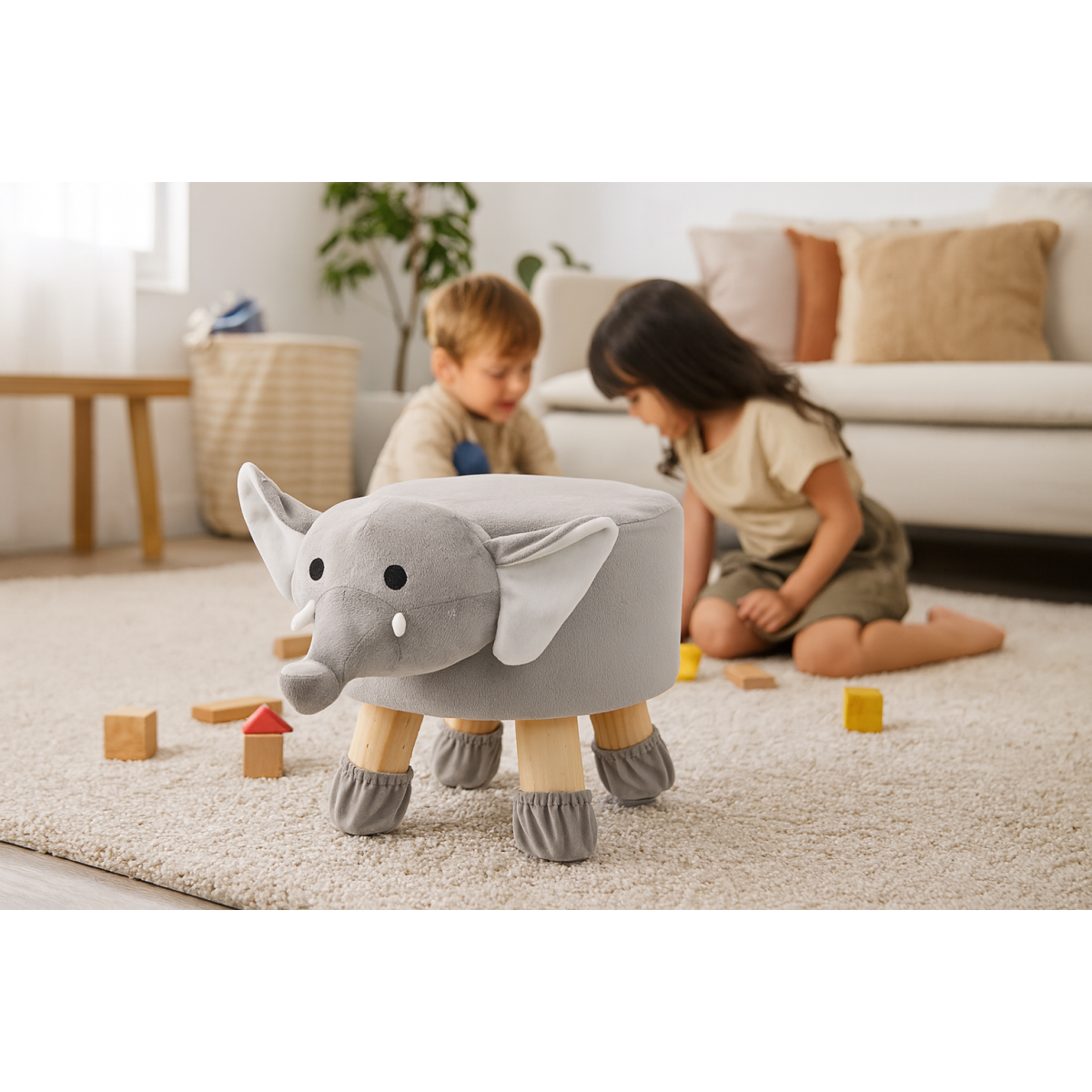 Taburetka pentru copii - elefant