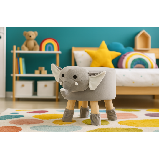 Taburetka pentru copii - elefant