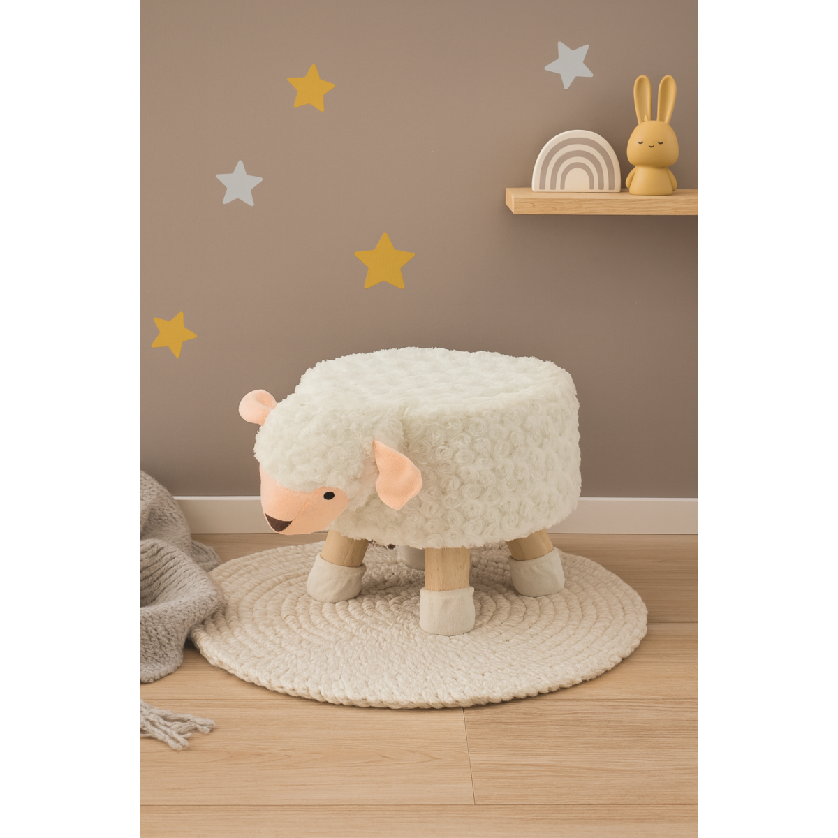 Taburetă pentru copii - oița drăguță
