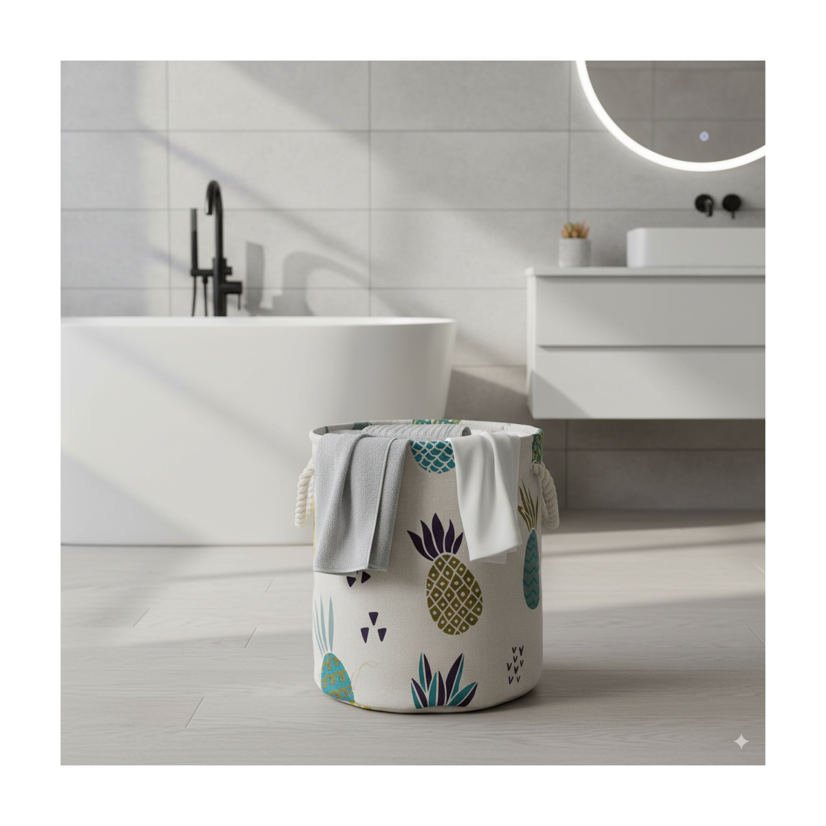 Organizer pentru jucării în formă de ananas, coș pentru rufe, 40x45cm