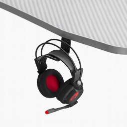 Masă de joc albă cu iluminare LED, 140 cm