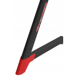 Masă de joc cu iluminare LED, de culoare neagră, 120 cm