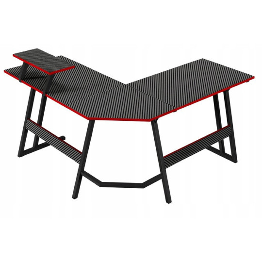 Masă de joc unghiulară, masă de joc modernă, 130 cm