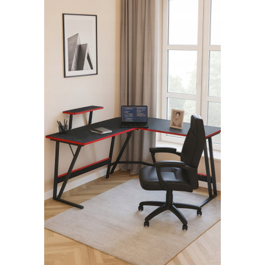 Masă de joc unghiulară, masă de joc modernă, 130 cm