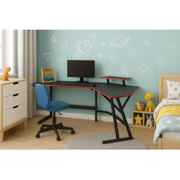 Masă de joc unghiulară, masă de joc modernă, 130 cm