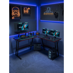 Masă de joc unghiulară, masă de joc modernă, 130 cm