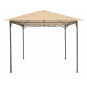 Cortină de grădină bej 3x3 m