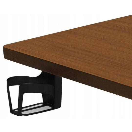 Masa stilizată, reglabilă pe înălțime, nuc 140cm