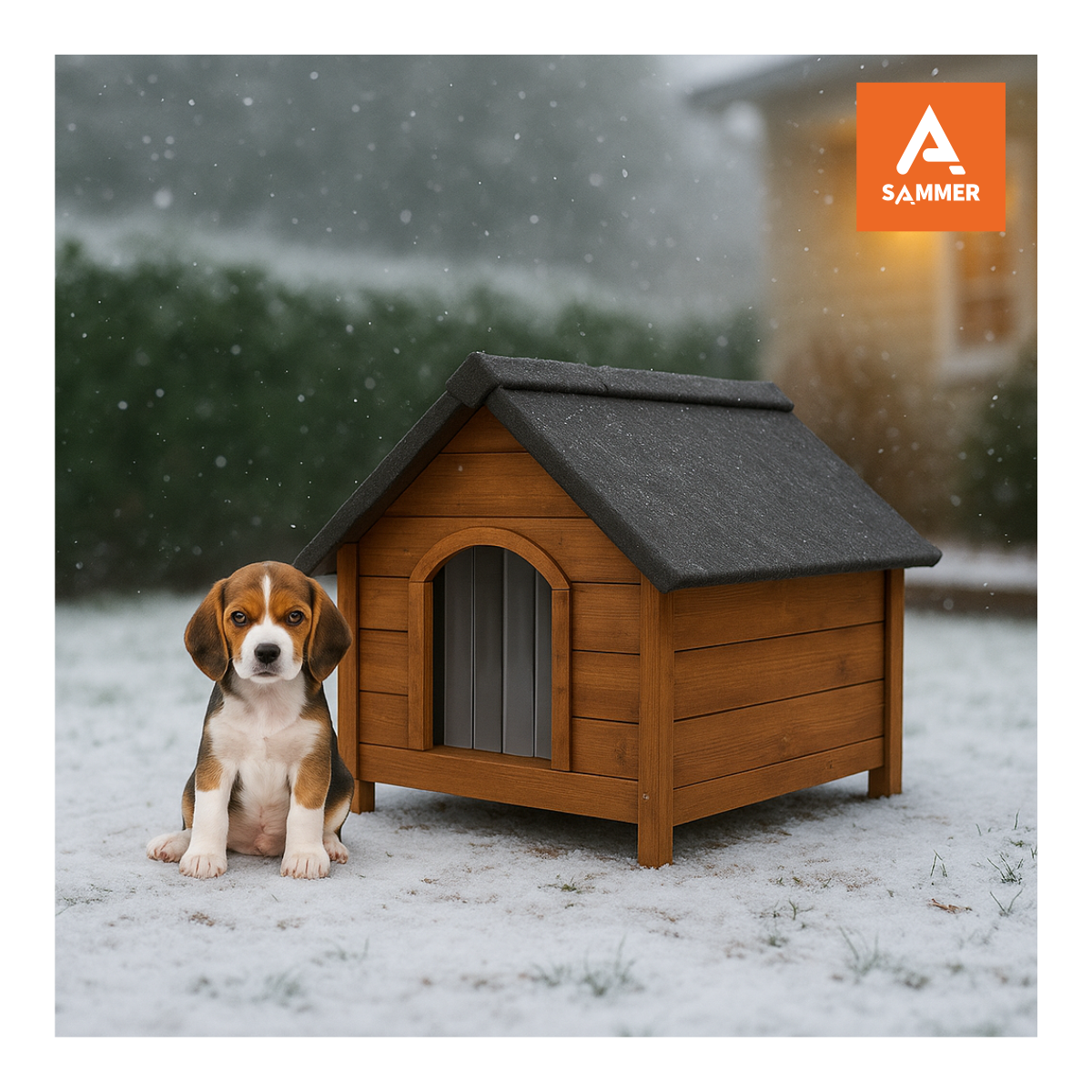 Borduri izolate pentru câini cu impregnare - mică