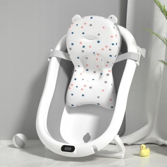 Vaniță ARIEL pentru băița bebelușului în culoarea gri