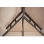 Pavilion de grădină fix în culoarea bej 3x4 m