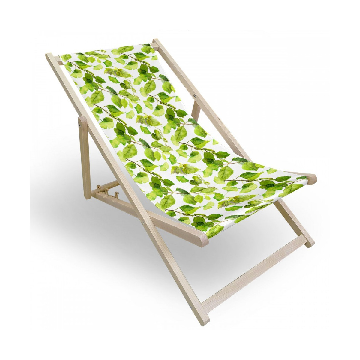 Leagăne din lemn cu motiv de frunze